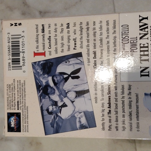 Abbott and Costello VHS tapes. - Picture 5 of 8